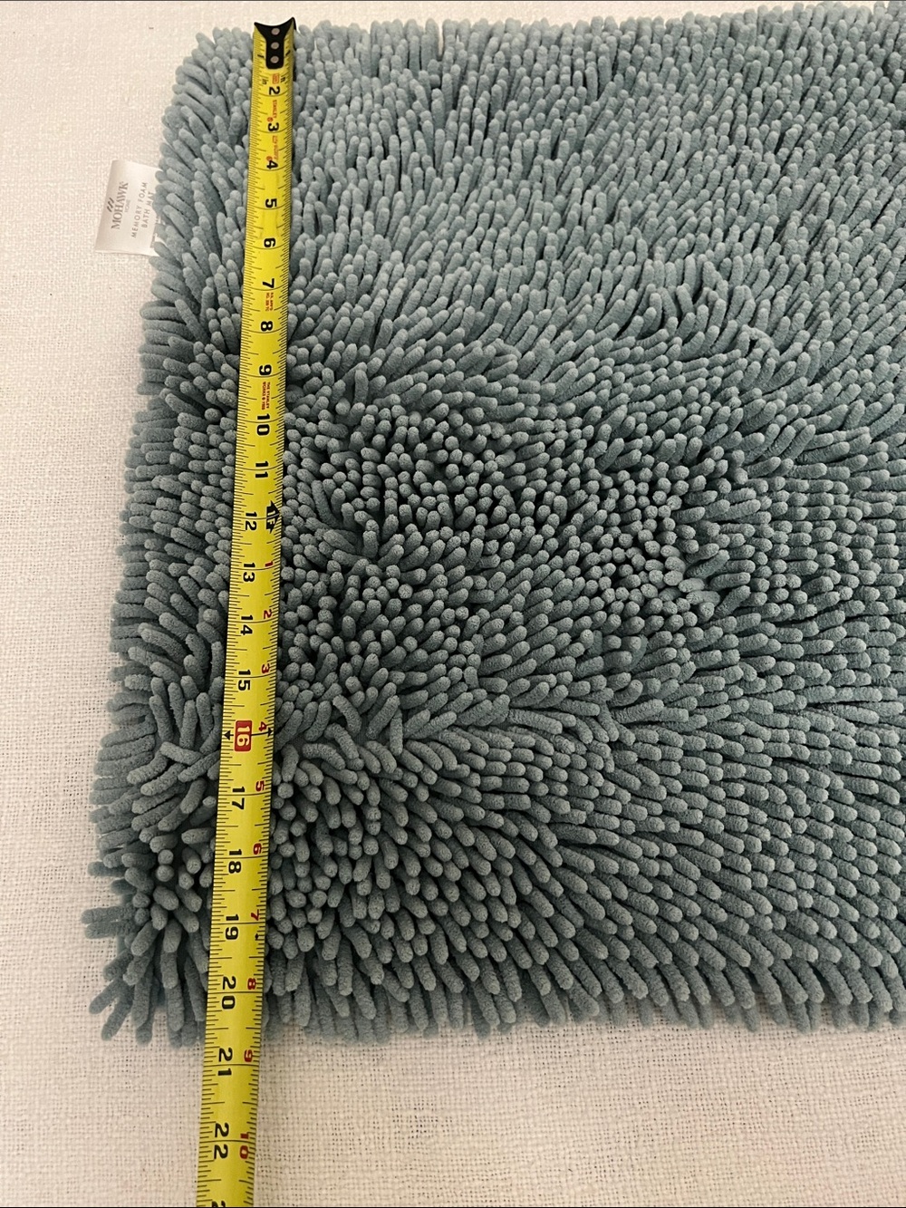 Mohawk Memory Foam Plush Bath Mat in Sage Green 20x34 NWOT - Picture 6 of 6